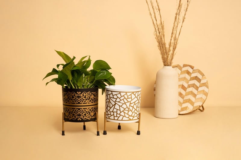 Handmade planters
